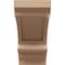 Ekena Millwork 3"W x 6"D x 6"H Classic Diane Rough Cedar Woodgrain TimberThane Corbel, Primed Tan CORUR03X06X06DIARCPR - alternate 4